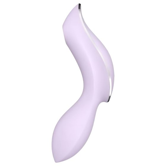 Satisfyer Curvy Trinity 2 - Airwave 2-in-1 Vibrator (Purple)