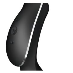   Satisfyer Curvy Trinity 2 - 2-in-1 Air Pulse Vibrator (Black)