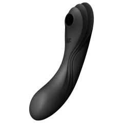   Satisfyer Curvy Trinity 4 - Air Pulse 2-in-1 Vibrator (Black)