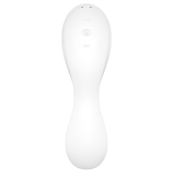 Satisfyer Curvy Trinity 5+ - Smart 2-in-1 Vibrator (White)