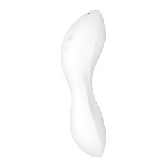   Satisfyer Curvy Trinity 5+ - smart rechargeable 2in1 vibrator (white)