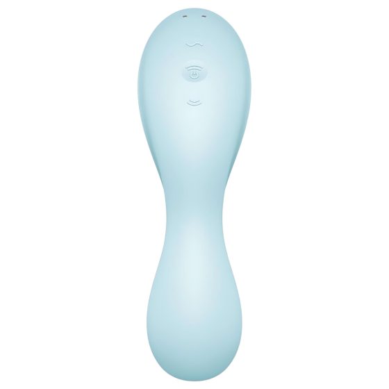 Satisfyer Curvy Trinity 5+ - Smart 2-in-1 Vibrator (Blue)
