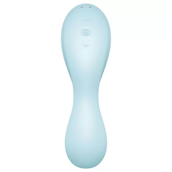 Satisfyer Curvy Trinity 5+ - Smart 2-in-1 Vibrator (Blue)
