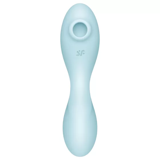 Satisfyer Curvy Trinity 5+ - Smart 2-in-1 Vibrator (Blue)