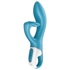   Satisfyer Embrace Me - Rechargeable Turquoise Clitoral Vibrator