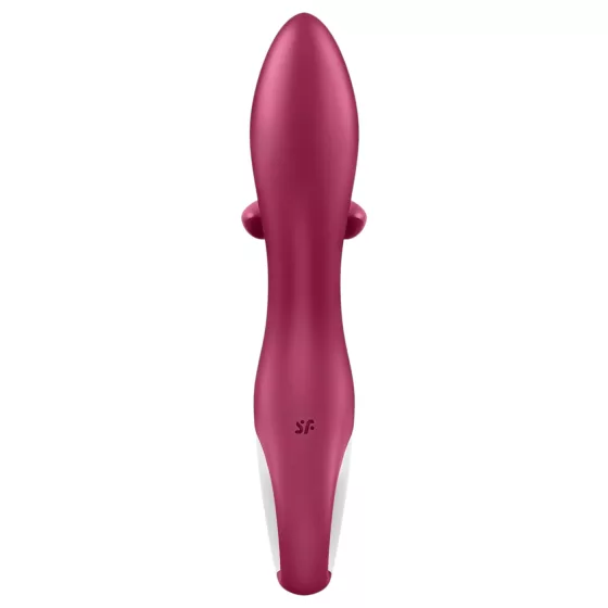 Satisfyer Embrace Me - rechargeable vibrator with clitoral arm (red)