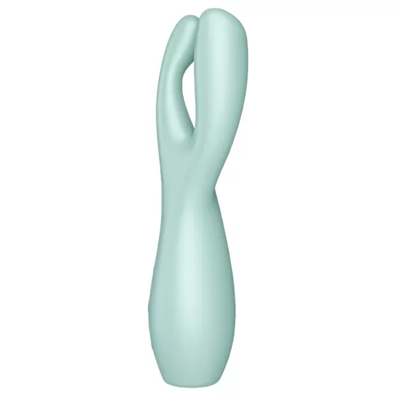 Satisfyer Threesome 3 - rechargeable clitoral vibrator (mint)