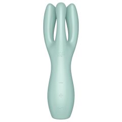   Satisfyer Threesome 3 - Rechargeable Clitoral Vibrator (Mint)
