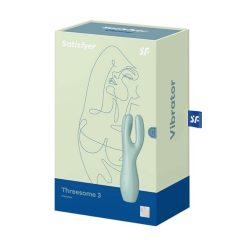   Satisfyer Threesome 3 - rechargeable clitoral vibrator (mint)