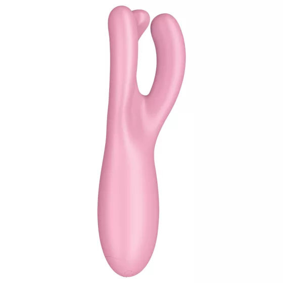 Satisfyer Threesome 4 - App-controlled clitoral vibrator (pink)