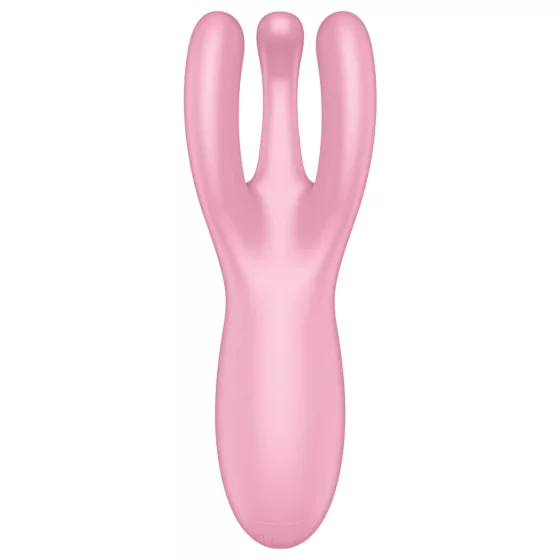 Satisfyer Threesome 4 - App-controlled clitoral vibrator (pink)