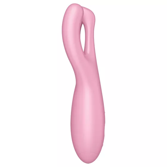 Satisfyer Threesome 4 - App-controlled clitoral vibrator (pink)
