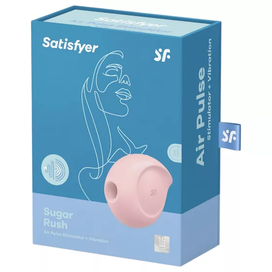 Satisfyer Sugar Rush - air‑pulse clitoral vibrator (pink)
