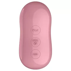 Satisfyer Cotton Candy - Air Pulse Clitoral Vibrator (Coral)