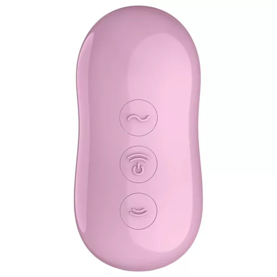 Satisfyer Cotton Candy - Rechargeable Air Pulse Clitoral Vibrator (Purple)