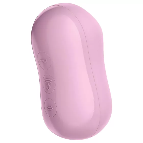 Satisfyer Cotton Candy - Rechargeable Air Pulse Clitoral Vibrator (Purple)
