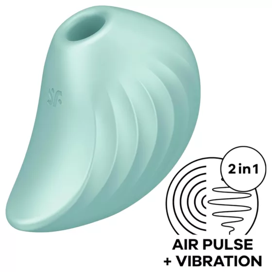 Satisfyer Pearl Diver - Air Pulse Clitoral Vibrator (Mint)
