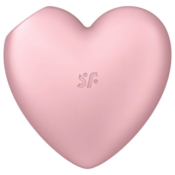 Satisfyer Cutie Heart - Pink Rechargeable Air-Pulse Clitoral Vibrator