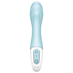   Satisfyer Air Pump Vibrator 5 - Smart Inflatable Vibrator (Blue)