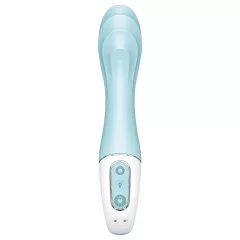   Satisfyer Air Pump Vibrator 5 - Smart Inflatable Vibrator (Blue)