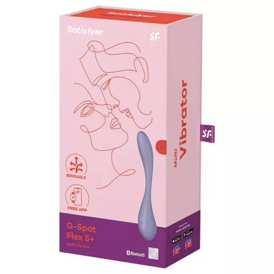 Satisfyer G-Spot Flex 5 - Smart Purple G-Spot Vibrator