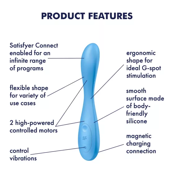 Satisfyer G-Spot Flex 4 - Smart G-Spot Vibrator (Turquoise)