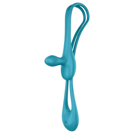 Satisfyer Plug & Play - Rechargeable Anal Vibrator & Penis Ring (Blue)