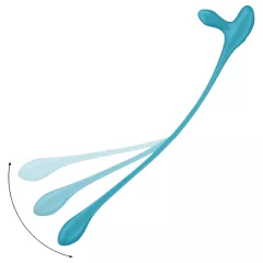   Satisfyer Plug & Play - Rechargeable Anal Vibrator & Penis Ring (Blue)