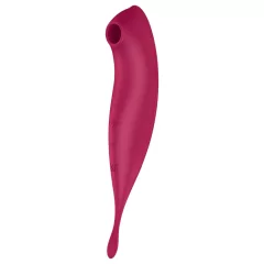   Satisfyer Twirling Pro - Smart 2-in-1 Clitoral Vibrator (Red)