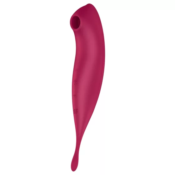 Satisfyer Twirling Pro - Smart 2-in-1 Clitoral Vibrator (Red)