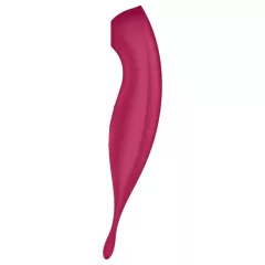   Satisfyer Twirling Pro - Smart 2-in-1 Clitoral Vibrator (Red)