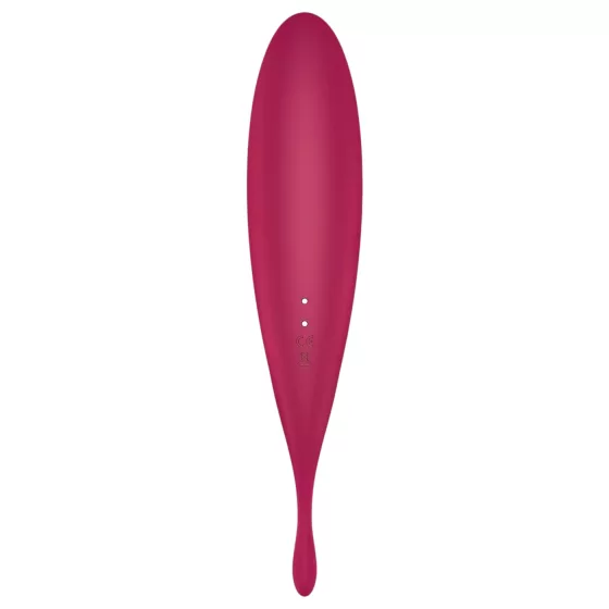 Satisfyer Twirling Pro - Smart 2-in-1 Clitoral Vibrator (Red)
