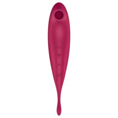   Satisfyer Twirling Pro - Smart 2-in-1 Clitoral Vibrator (Red)