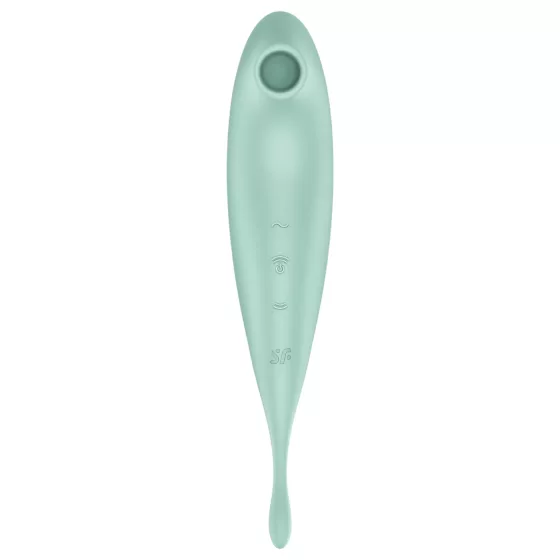 Satisfyer Twirling Pro - Smart 2-in-1 Clitoral Vibrator (Mint)