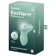   Satisfyer Exciterrr - Rotating Pearl Clitoral Vibrator (Green)