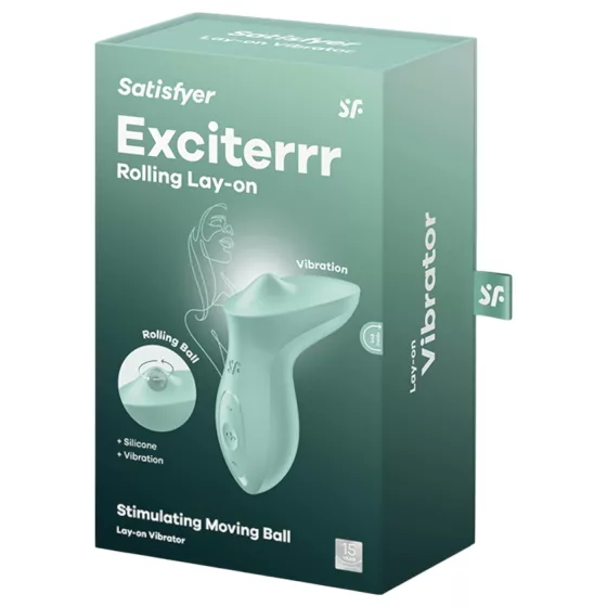 Satisfyer Exciterrr - Rotating Pearl Clitoral Vibrator (Green)