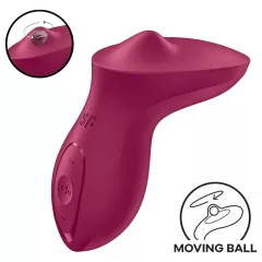 Satisfyer Exciterrr - Rotating Bead Clitoral Vibrator (Red)