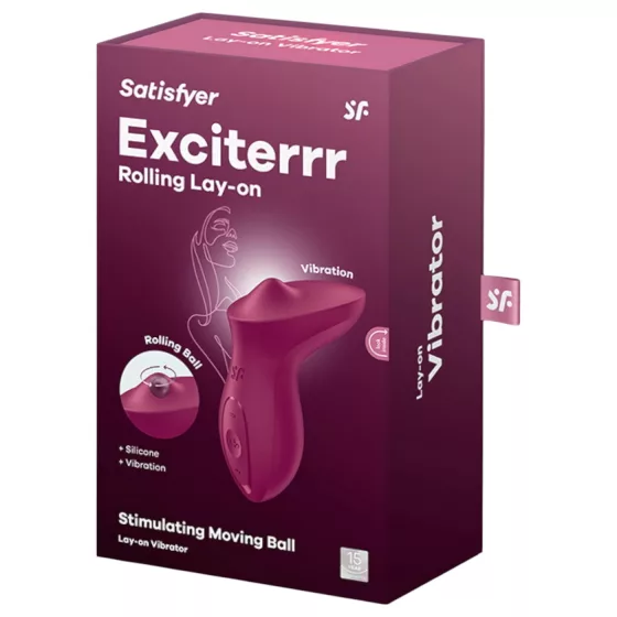 Satisfyer Exciterrr - Rotating Bead Clitoral Vibrator (Red)