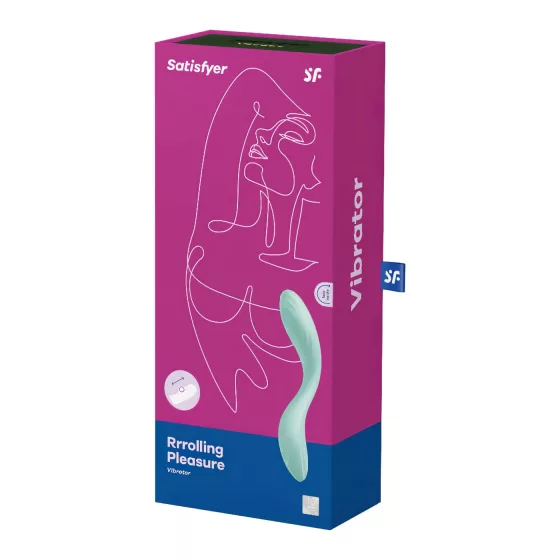 Satisfyer Rrrolling - moving ball G-spot vibrator (mint)