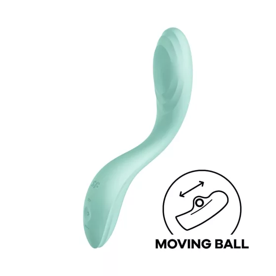 Satisfyer Rrrolling - Mint G-Spot Vibrator with Motion Ball