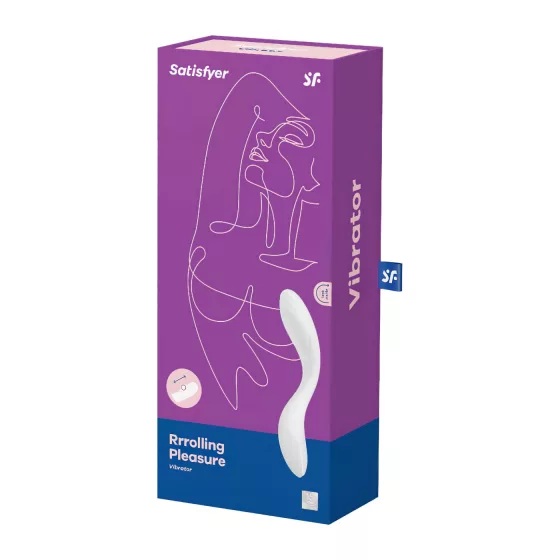 Satisfyer Rrrolling - moving‑ball G-spot vibrator (white)