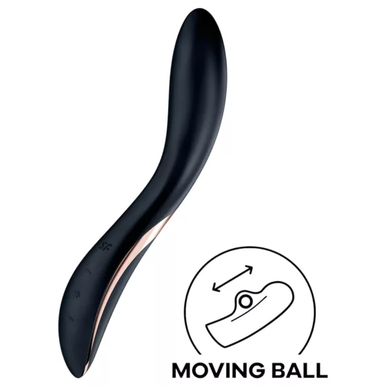 Satisfyer Rrrolling - moving ball G-spot vibrator (black)