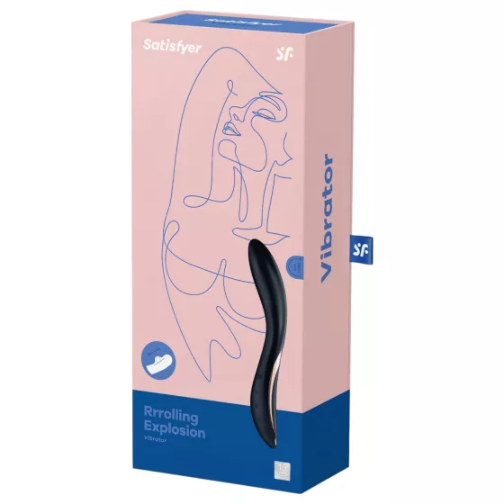 Satisfyer Rrrolling - moving ball G-spot vibrator (black)