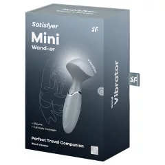 Satisfyer Mini Wand-er - massage vibrator (grey)