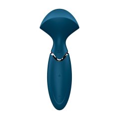   Satisfyer Mini Wand-er - Rechargeable, waterproof massager vibrator (blue)