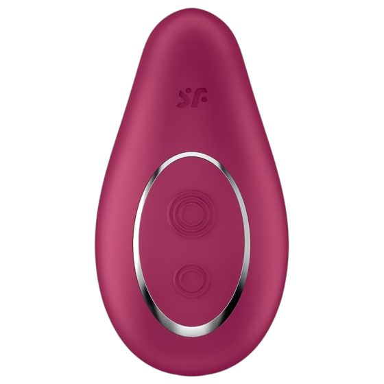 Satisfyer Dipping Delight - Rechargeable Clitoral Vibrator (Red)