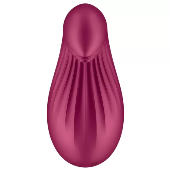 Satisfyer Dipping Delight - rechargeable clitoral vibrator (red)