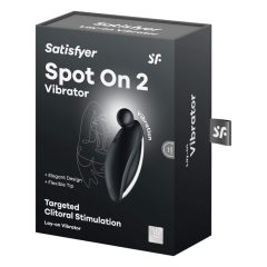 Satisfyer Spot On 2 - Cordless Clitoral Vibrator (black)