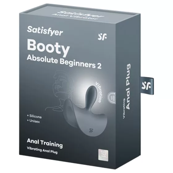 Satisfyer Booty Beginner 2 - Grey Anal Vibrator for Newbies