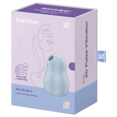   / Satisfyer Pro To Go 1 - Air Pulse Clitoral Stimulator (Blue)